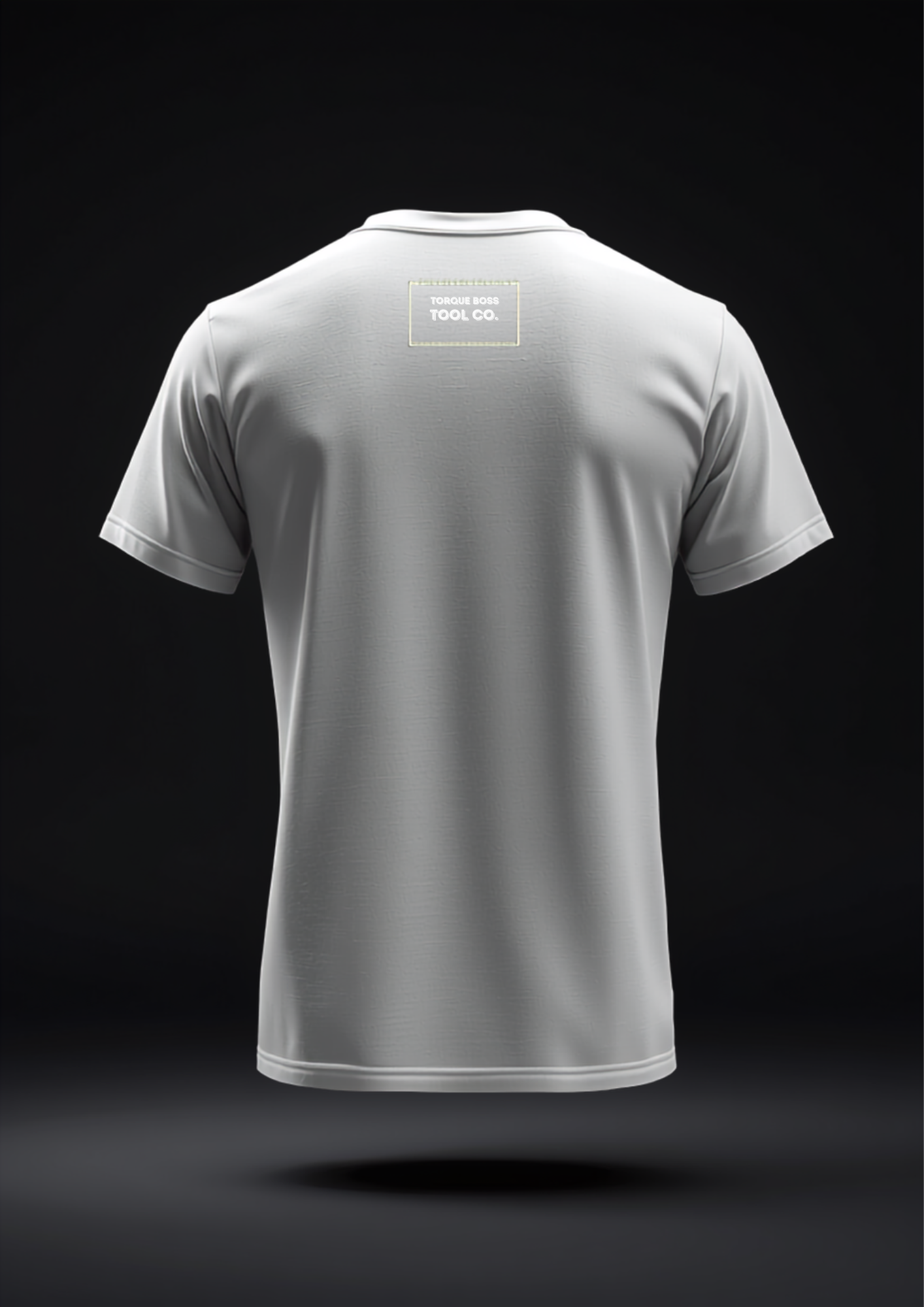 Torque Boss Tool Co. Tee - White - Back