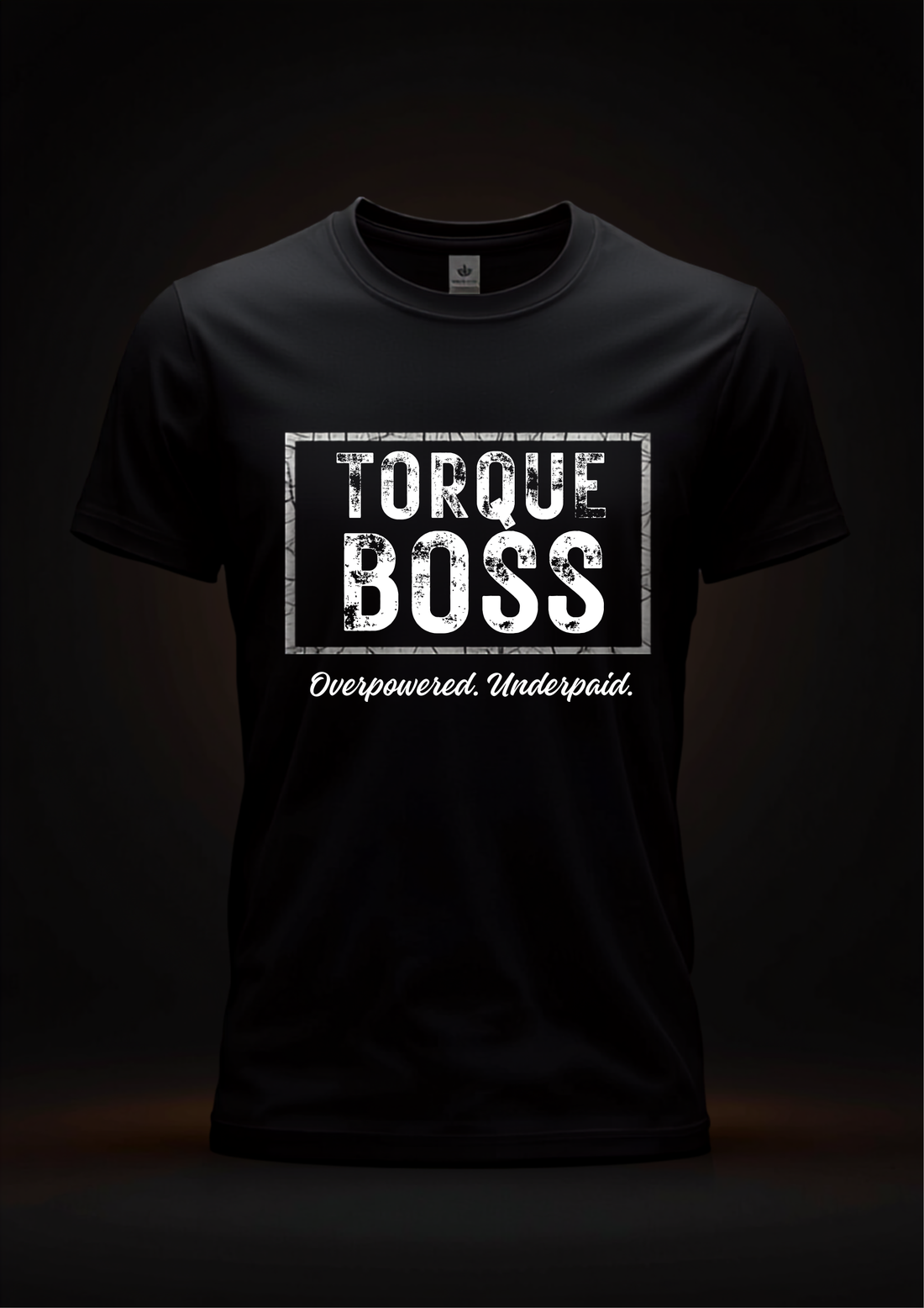 Torque Boss Tool Co. Tee - Black - Front