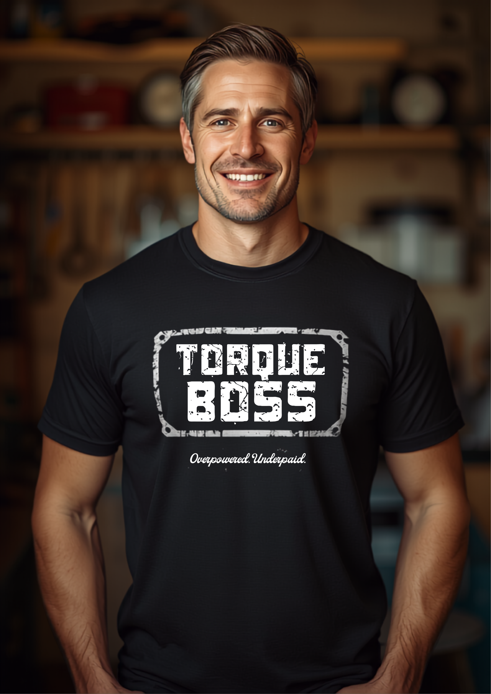 Torque Boss Tool Co. Tee - Lifestyle Photo