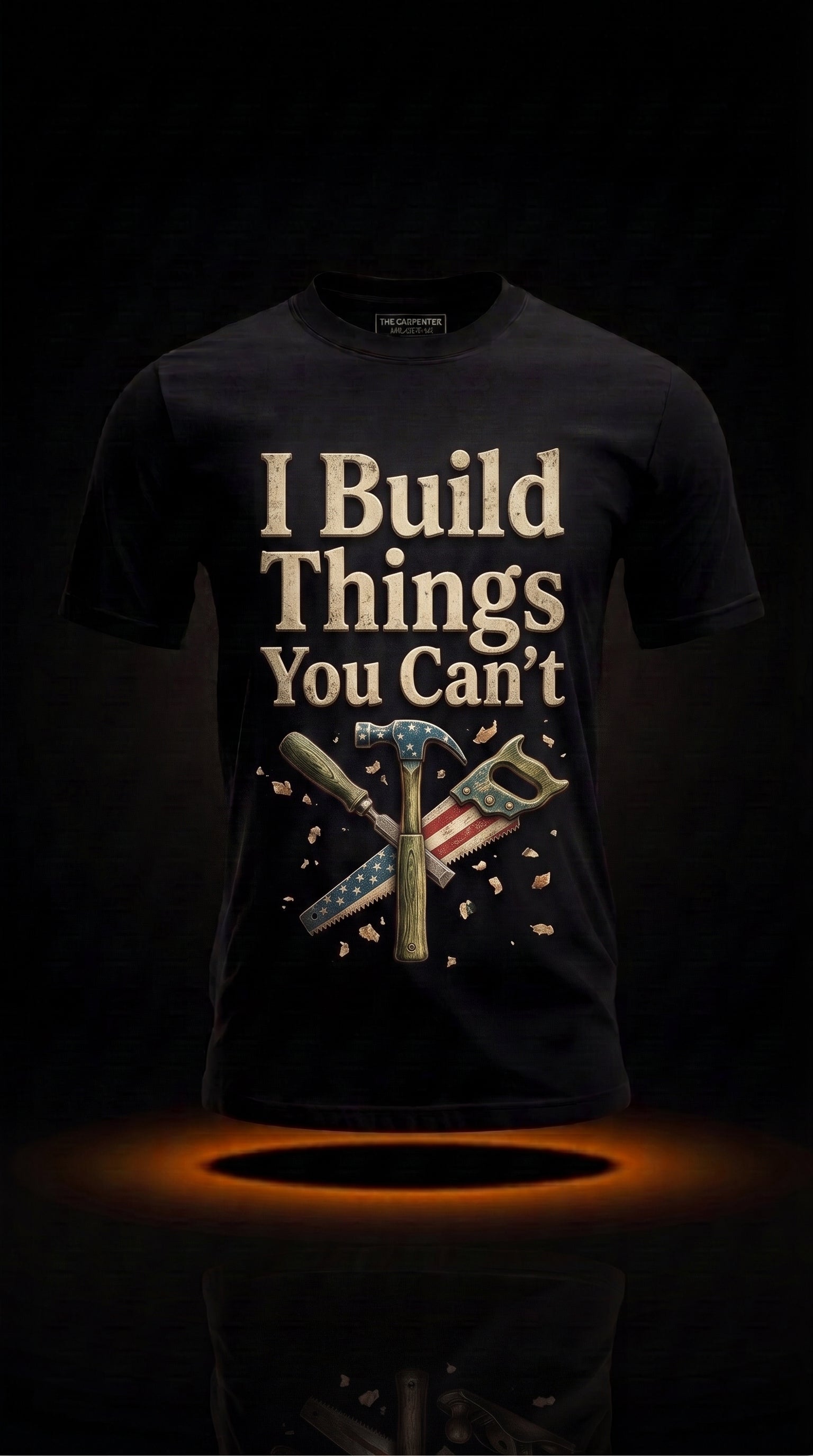 Funny Woodworker Gift | I Build Things You Can't Tee
