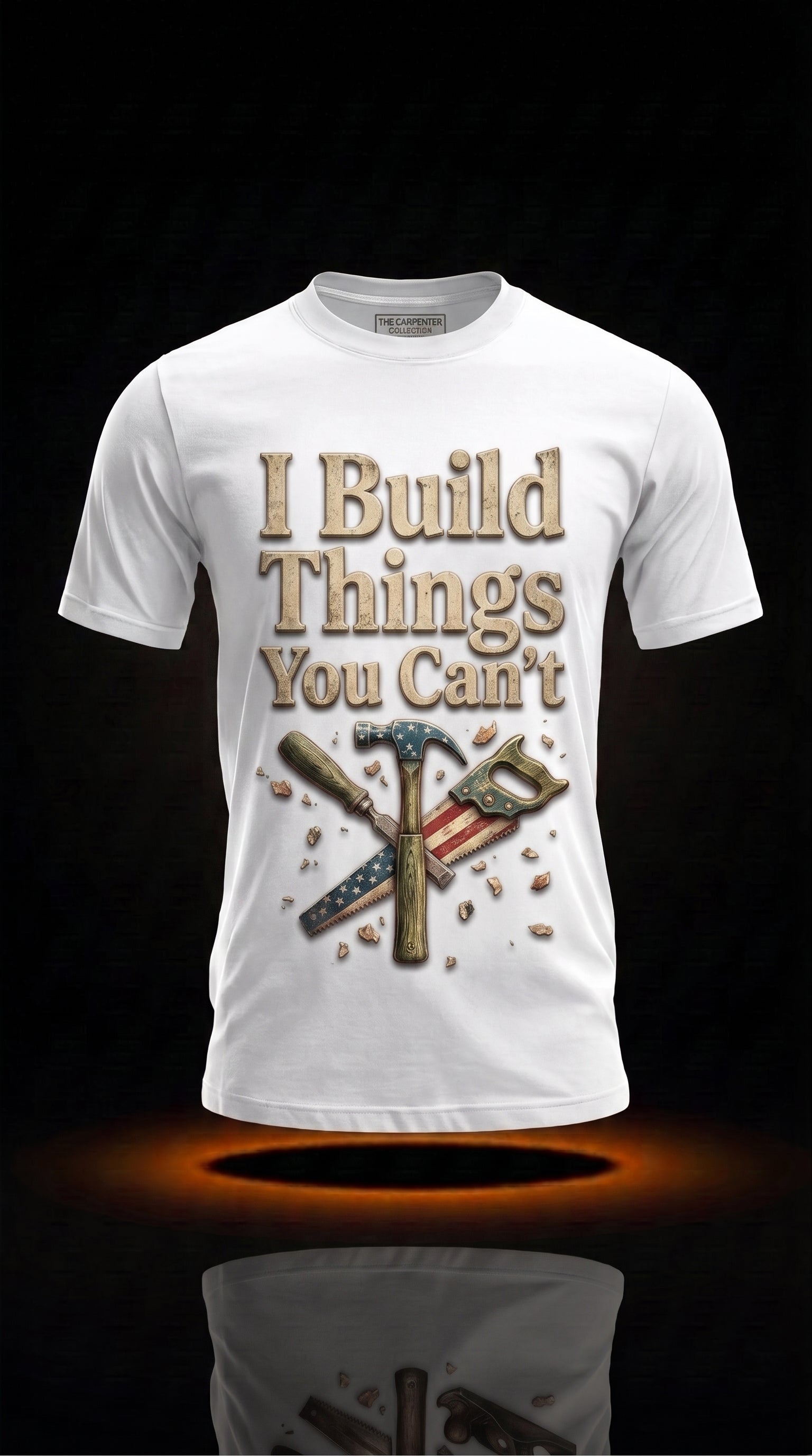 Funny Woodworker Gift | I Build Things You Can't Tee