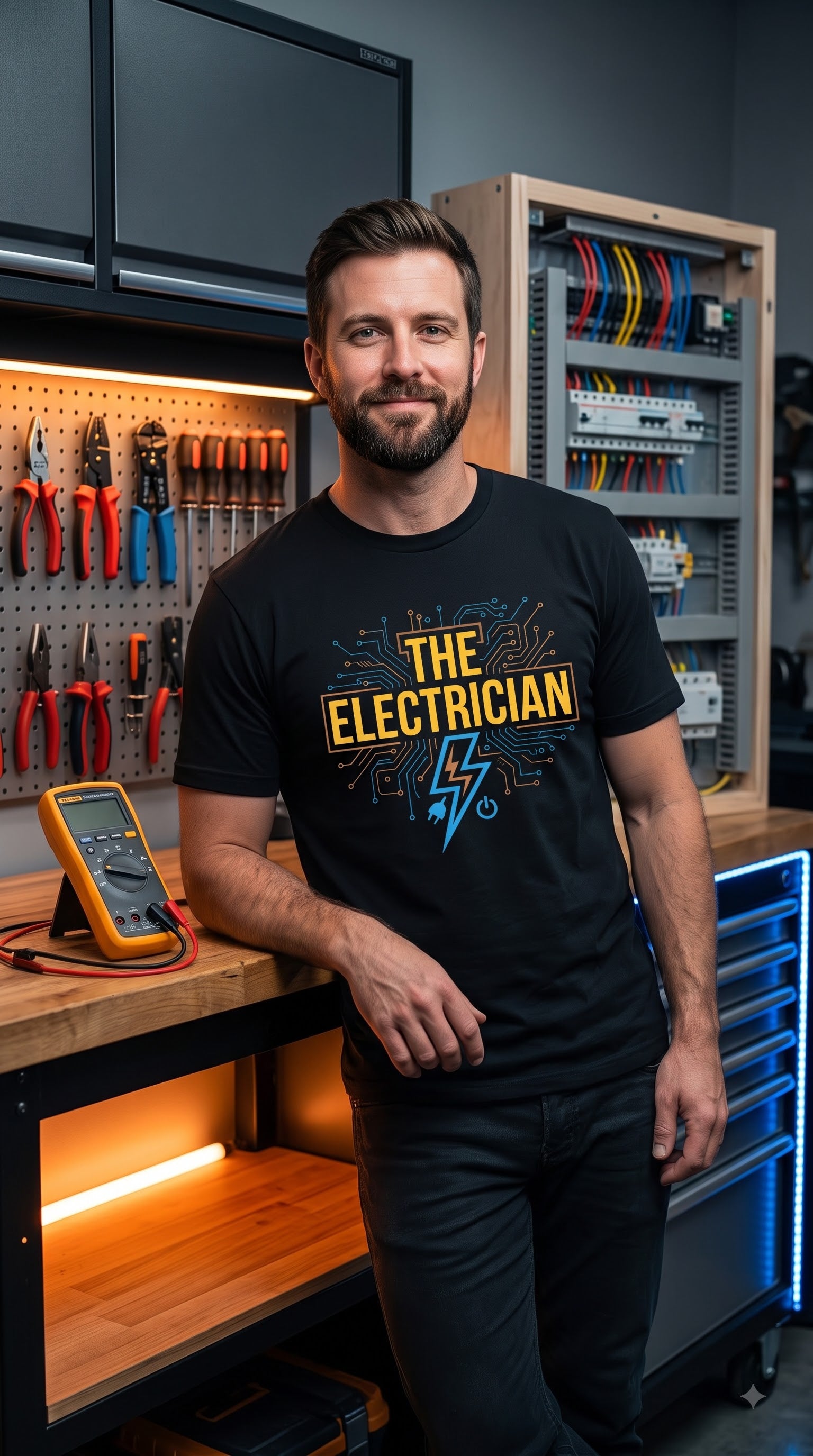 The Electrician T-Shirt | Funny Electrician Gift