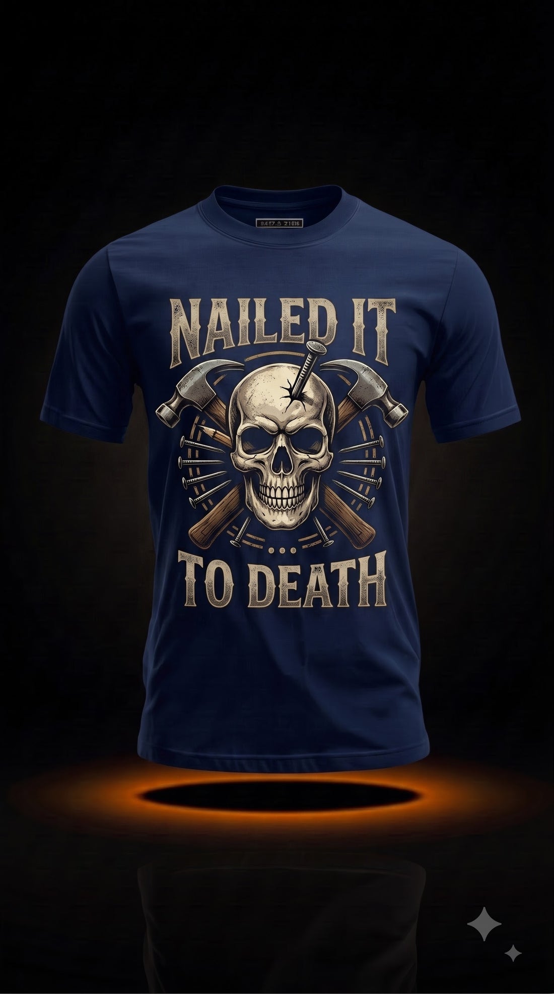 Nailed It… To Death – Funny Halloween Carpenter Shirt, Spooky Carpenter Gift