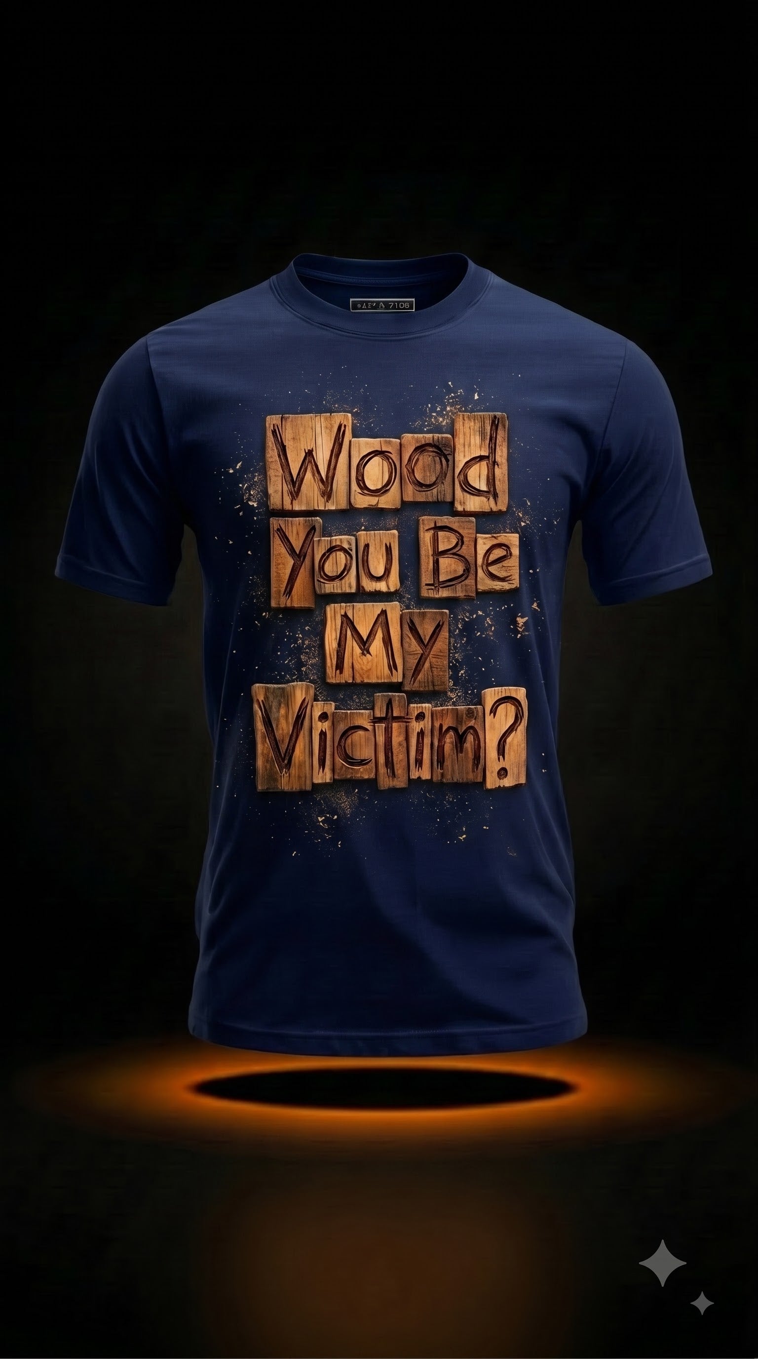 Wood You Be My Victim? – Funny Halloween Carpenter Shirt, Spooky Woodworker Gift