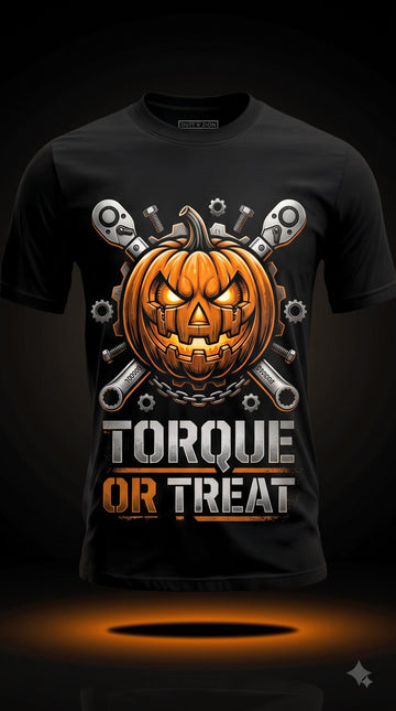 Torque Or Treat T-Shirt | Funny Halloween Mechanic Gift