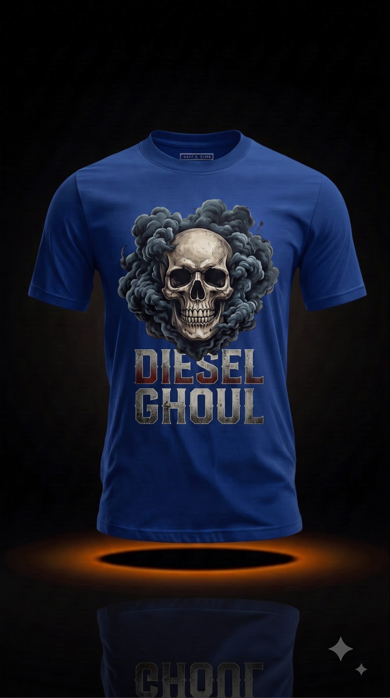Diesel Ghoul T-Shirt | Spooky Halloween Trucker Gift