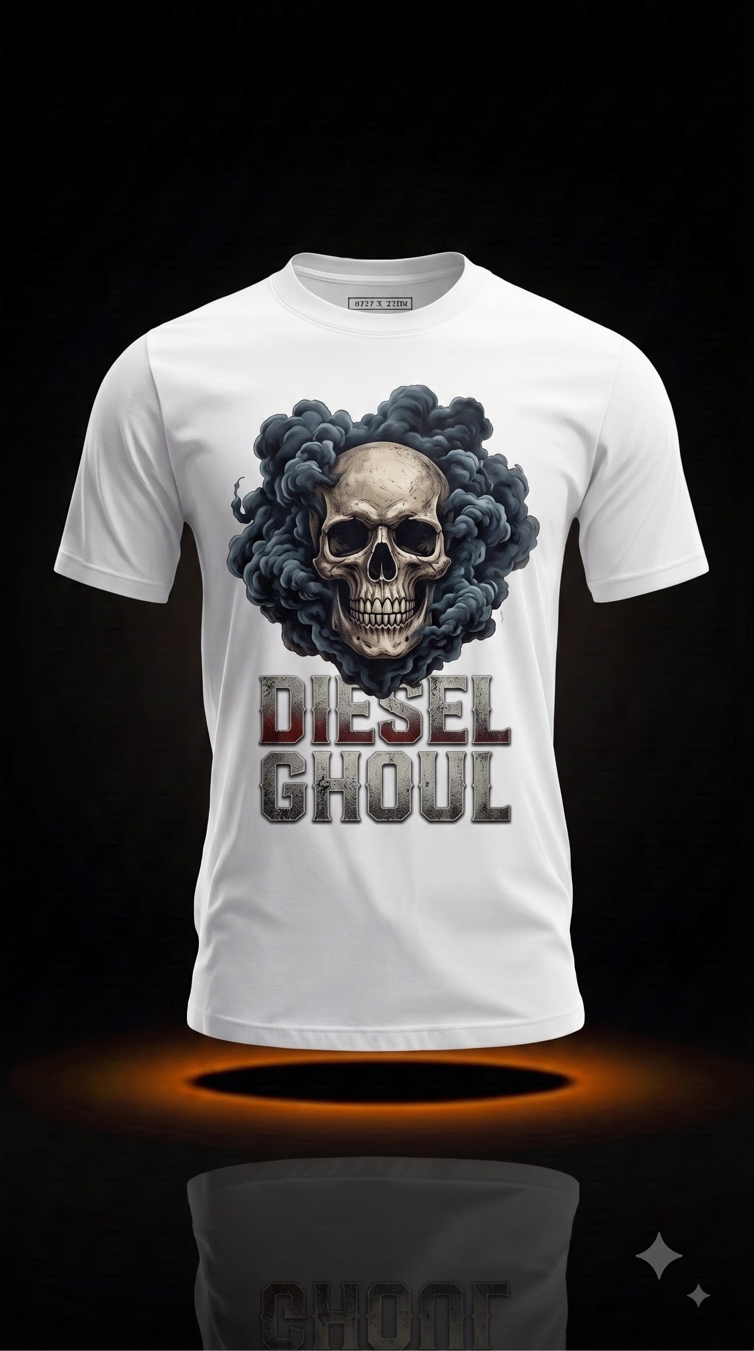 Diesel Ghoul T-Shirt | Spooky Halloween Trucker Gift