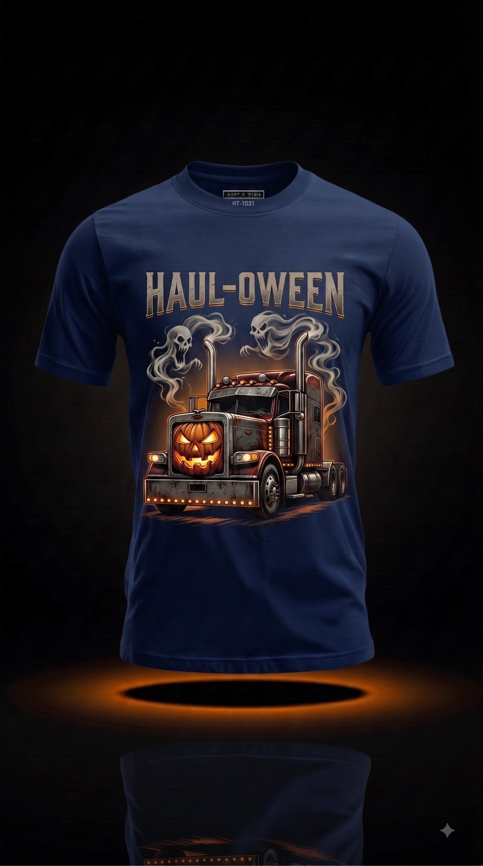 Haul-Oween T-Shirt | Funny Halloween Trucker Gift