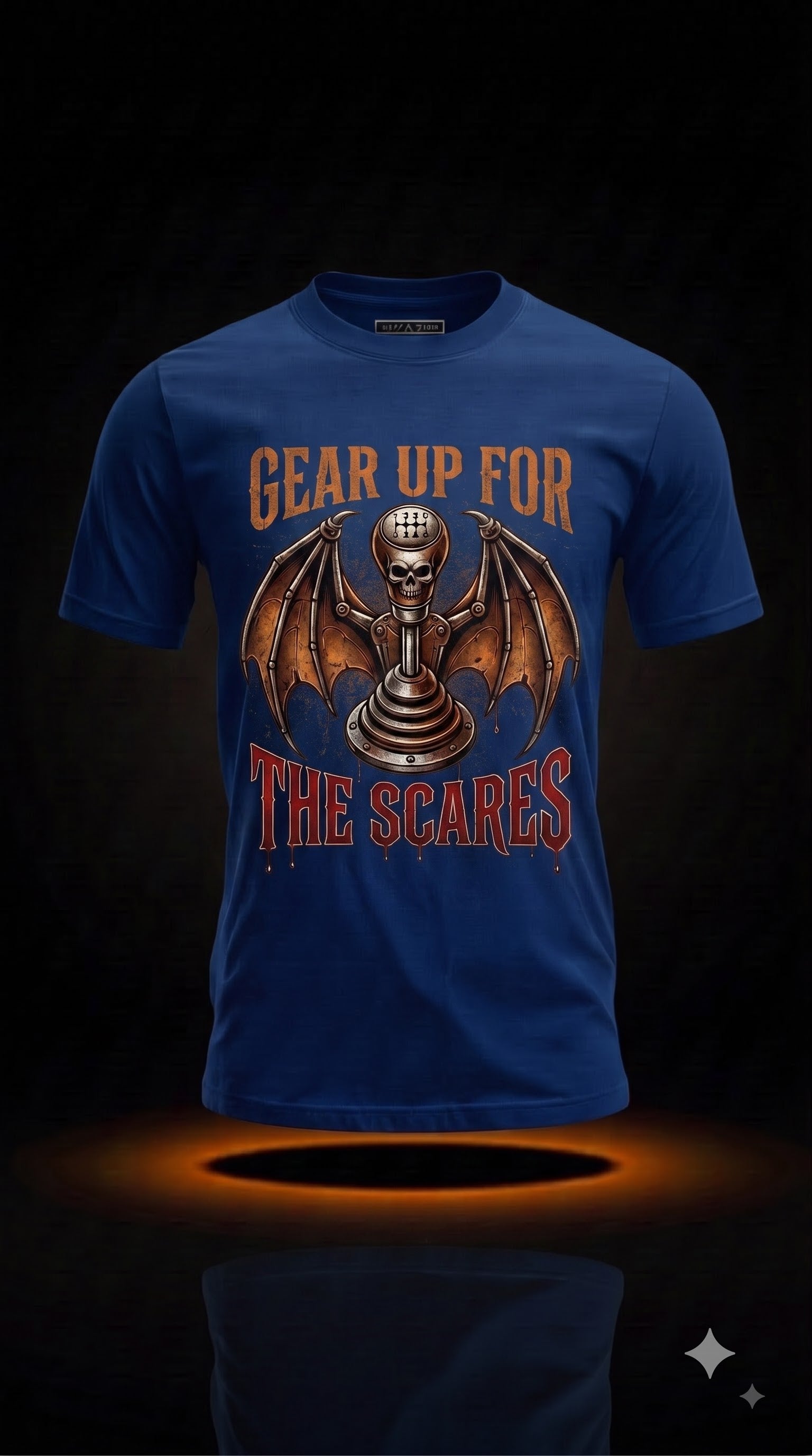Gear Up For The Scares T-Shirt | Halloween Trucker Shirt