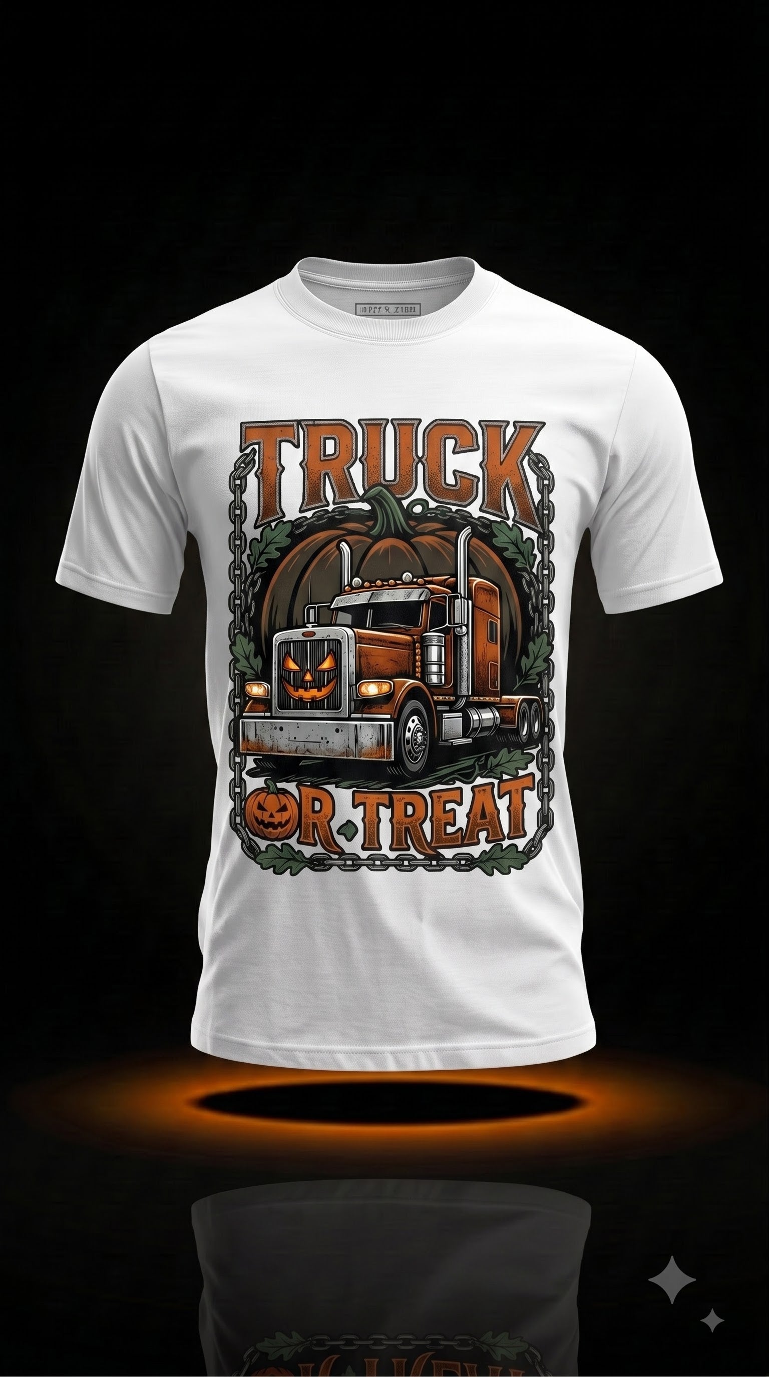Truck Or Treat T-Shirt | Funny Halloween Truck Driver Gift
