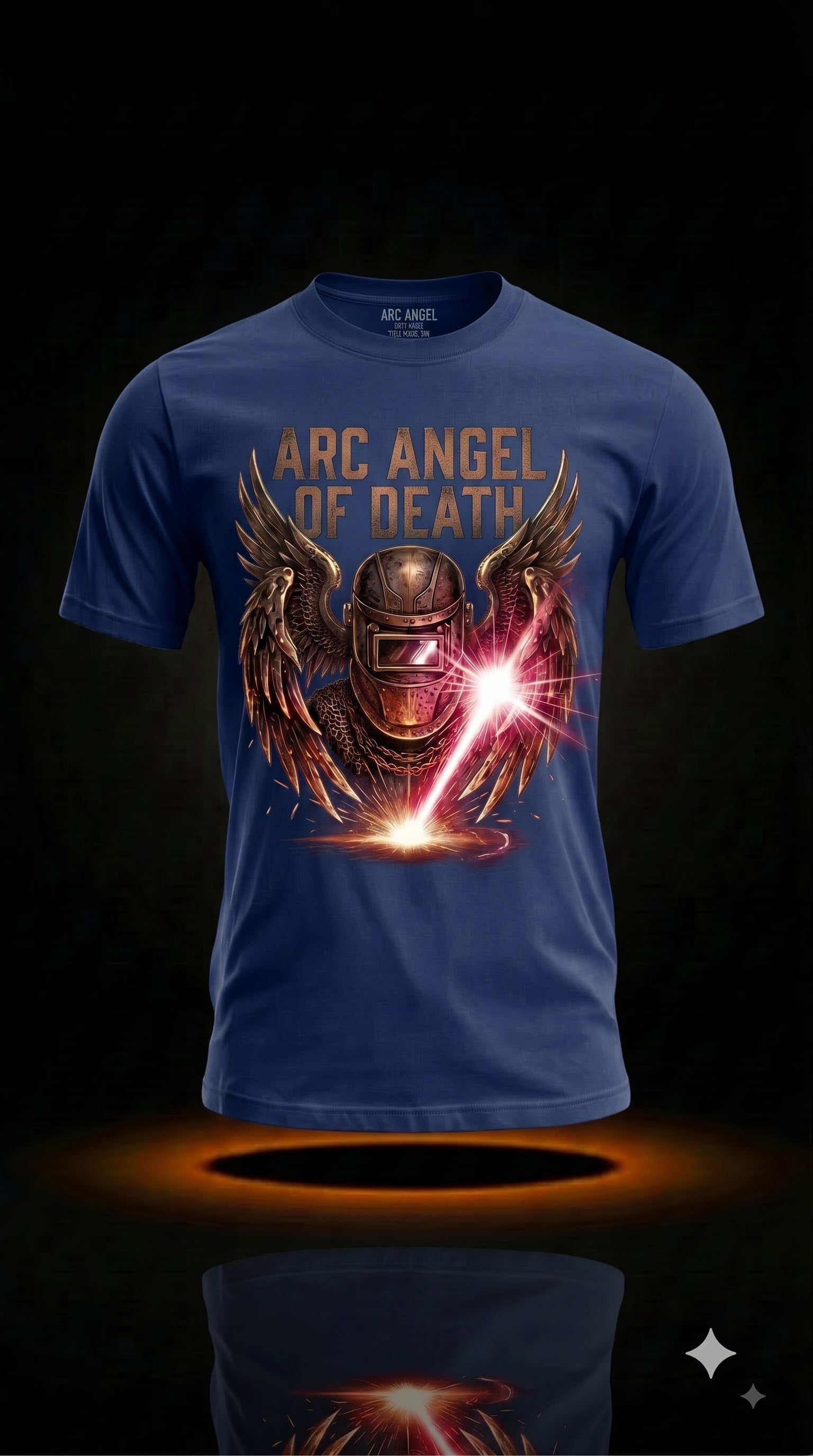 Arc Angel Of Death T-Shirt | Badass Halloween Welder Gift
