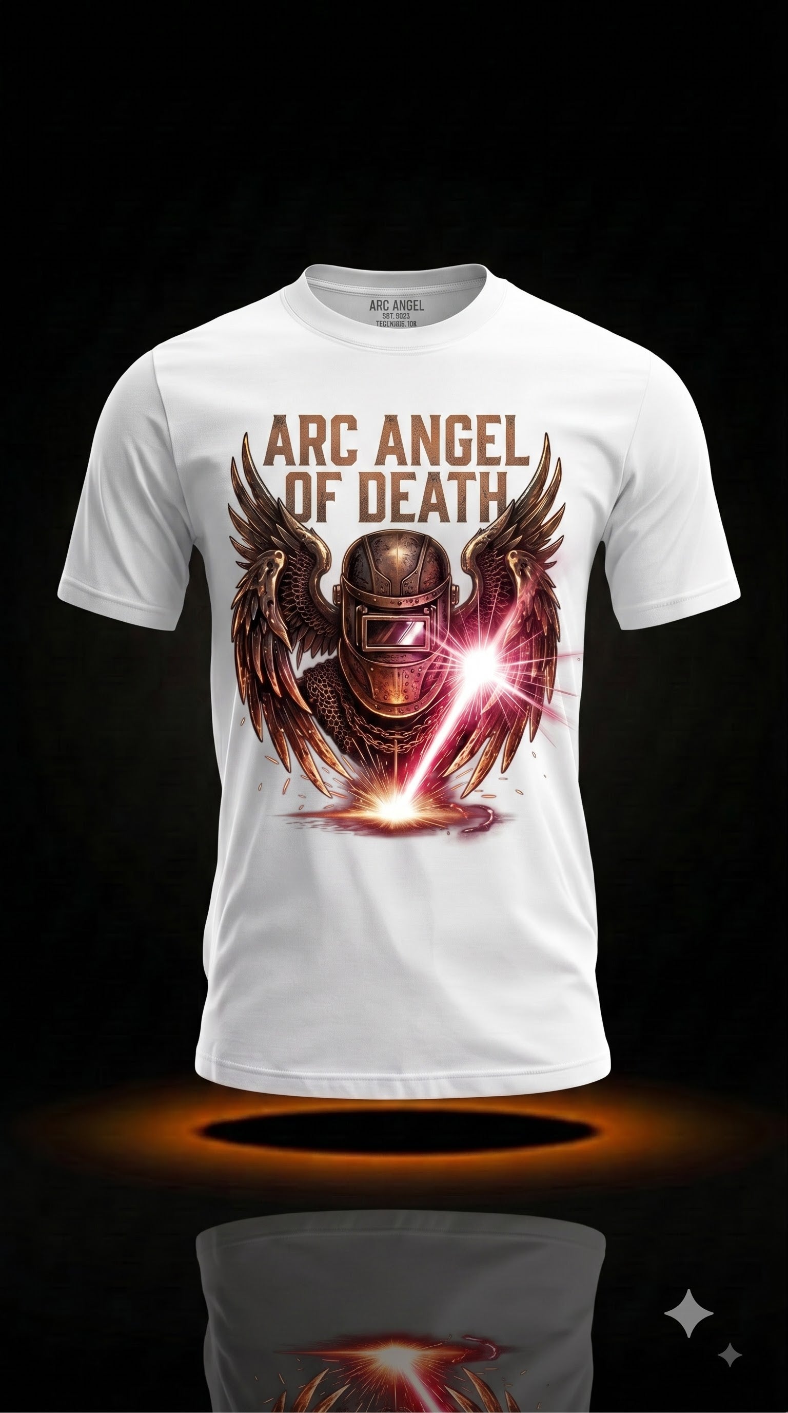 Arc Angel Of Death T-Shirt | Badass Halloween Welder Gift