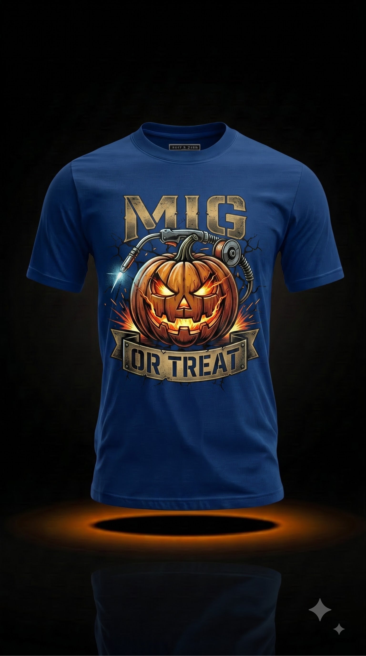 MIG Or Treat T-Shirt | Funny Halloween Welder Gift