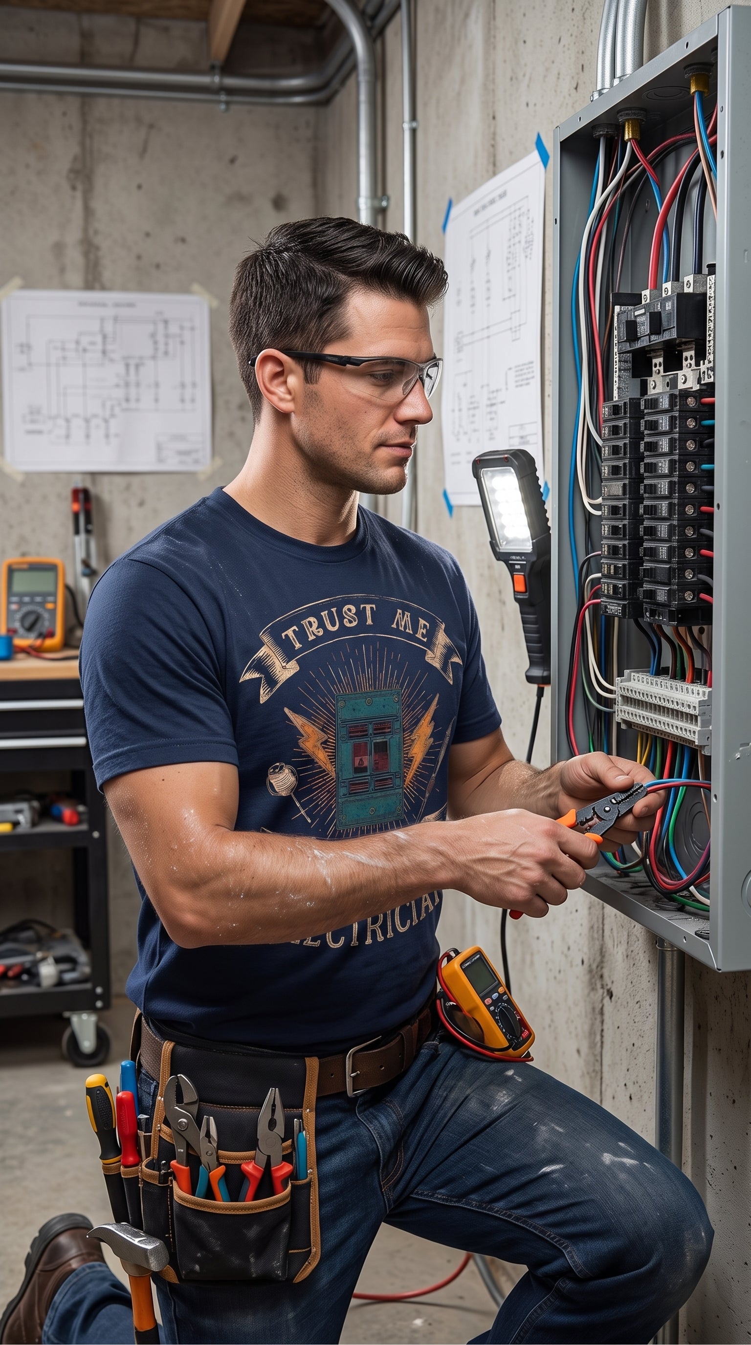 Trust Me I'm An Electrician Tee