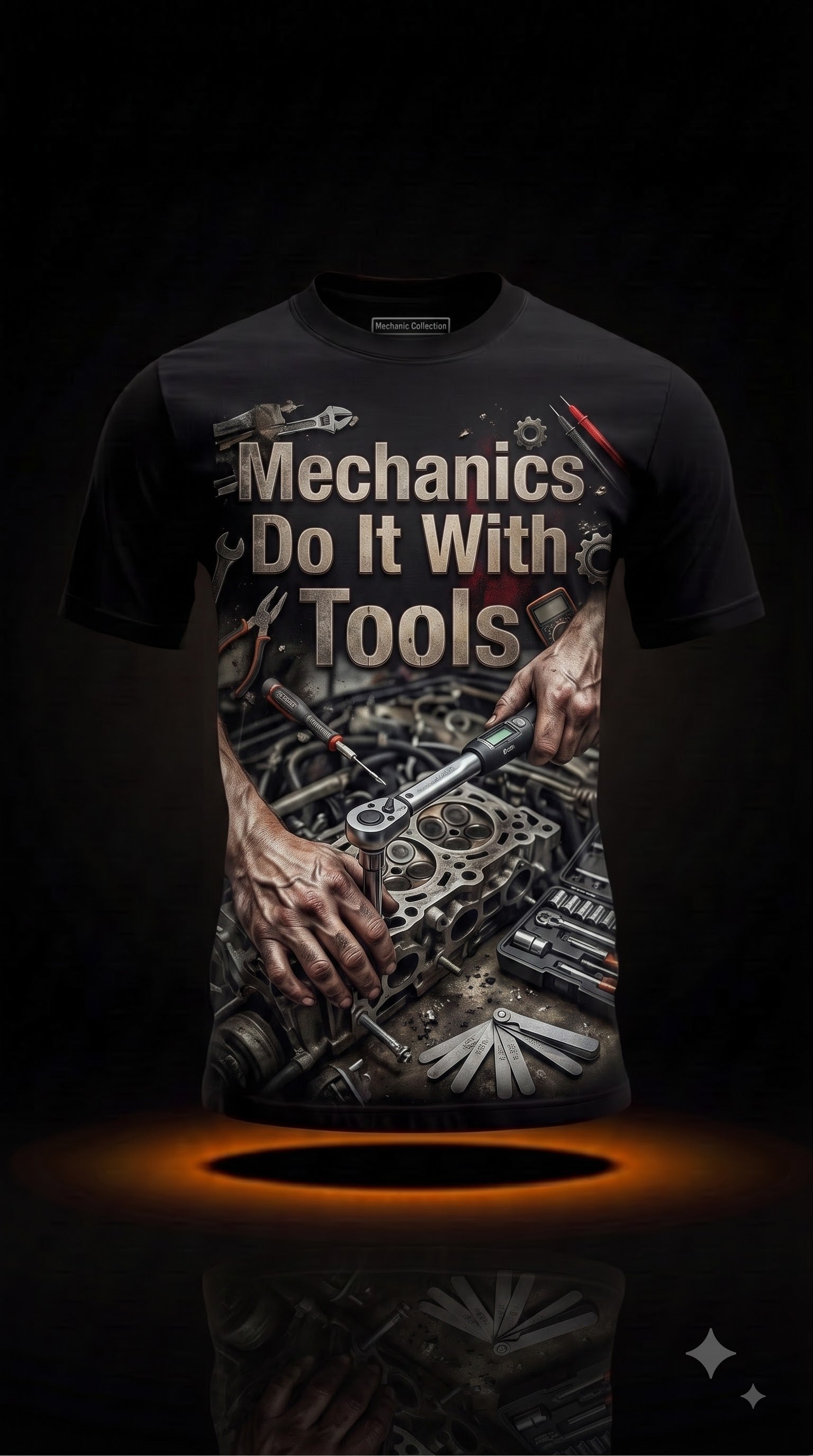 Mechanics Do It With Tools T-Shirt | Funny Mechanic Gift