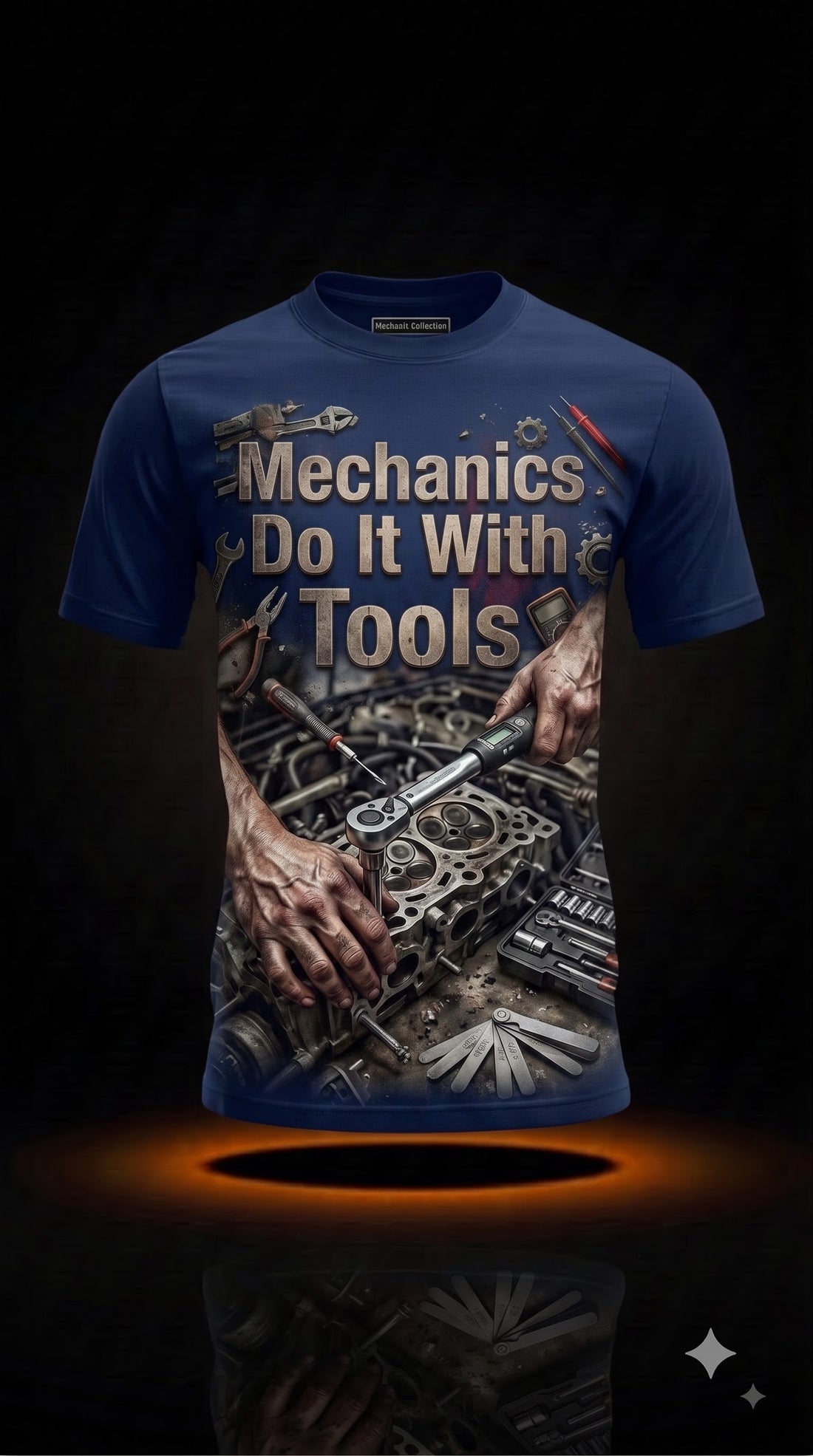 Mechanics Do It With Tools T-Shirt | Funny Mechanic Gift