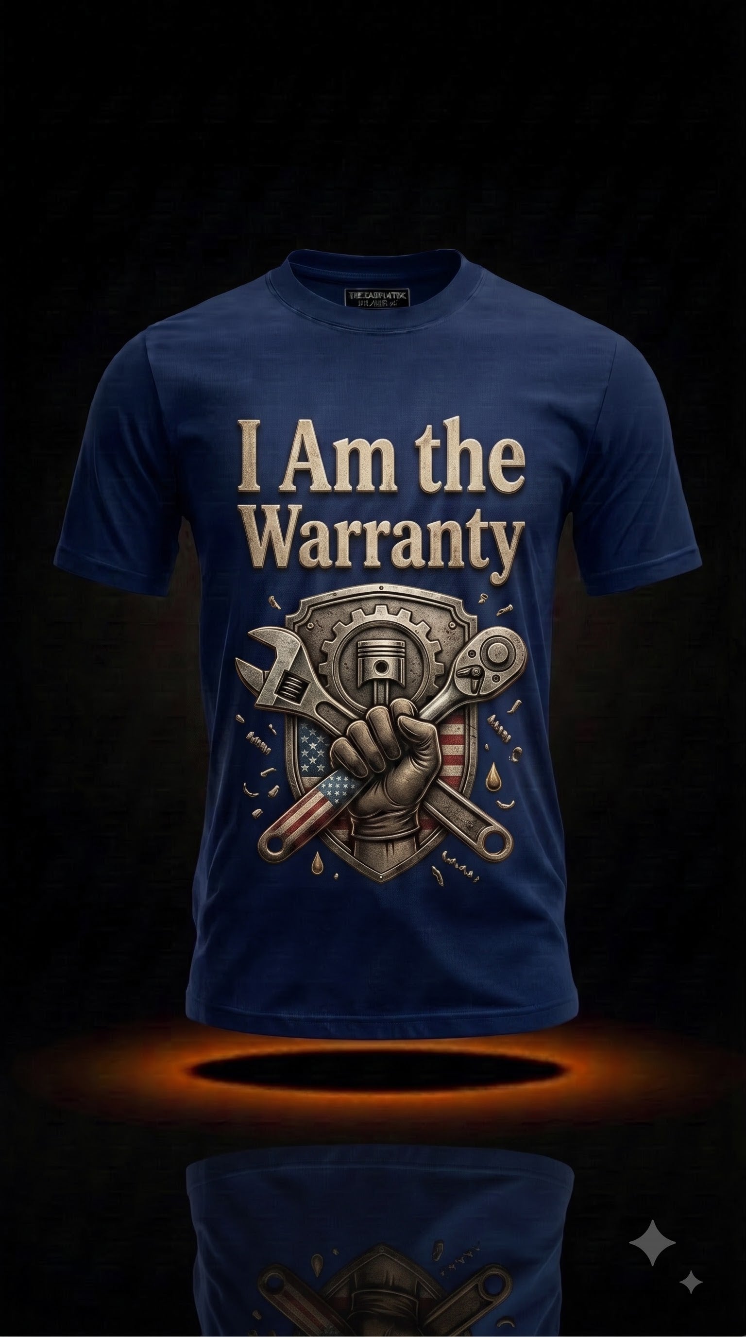 I Am the Warranty T-Shirt | Funny Mechanic Gift