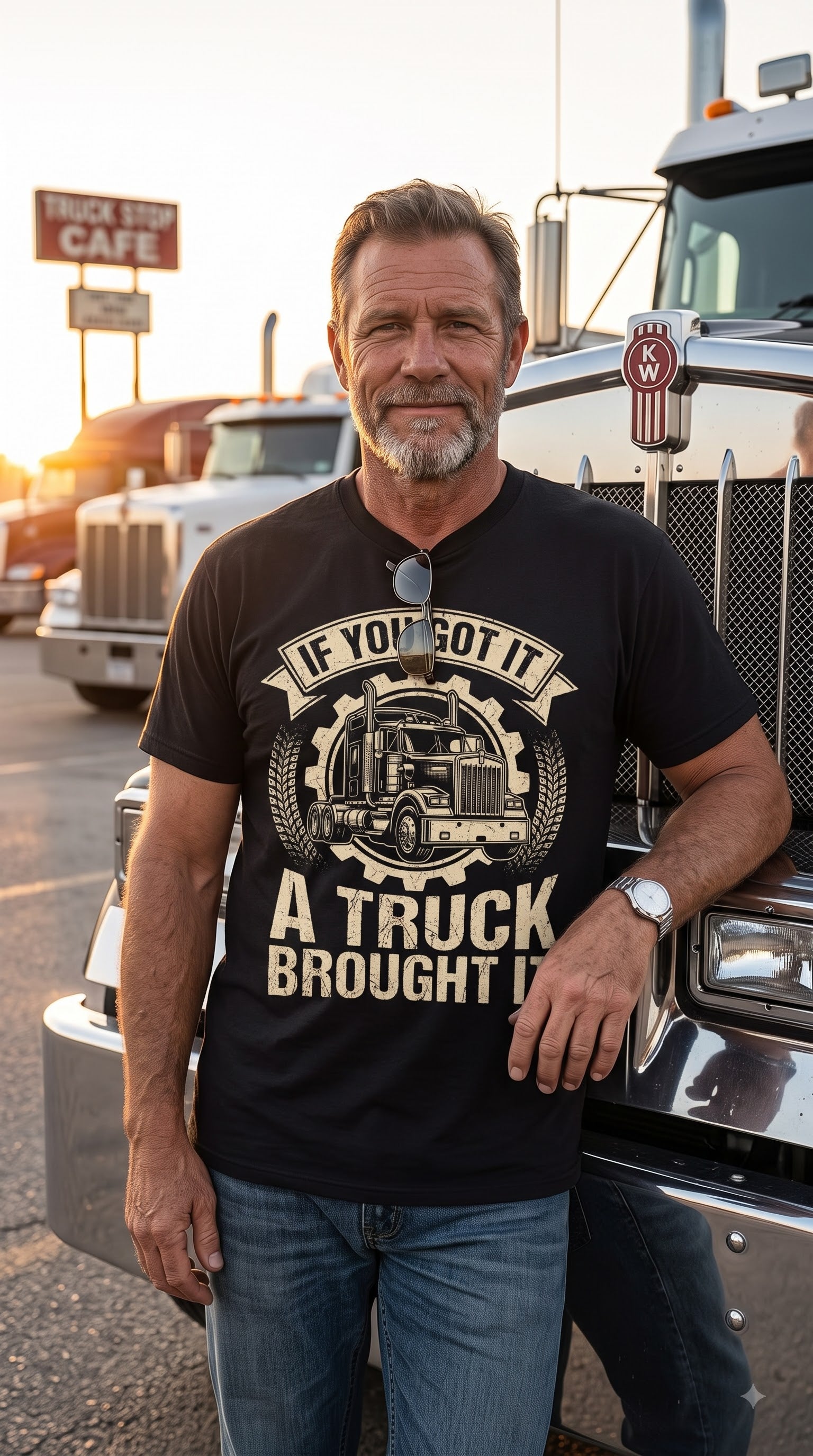 If You Got It, A Truck Brought It T-Shirt | Proud Truck Driver Gift