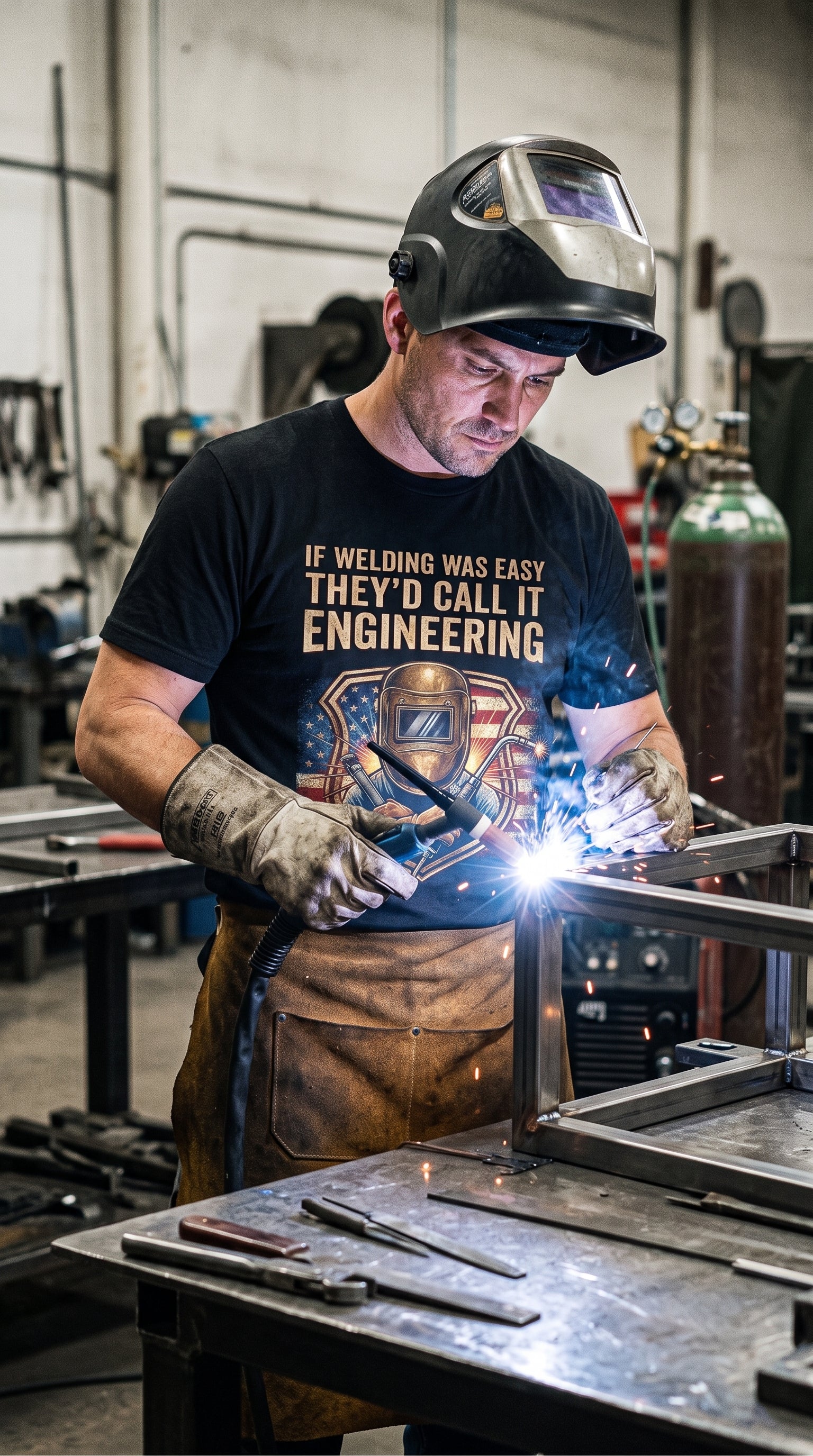 Welding Was Easy They'd Call It Engineering Tee
