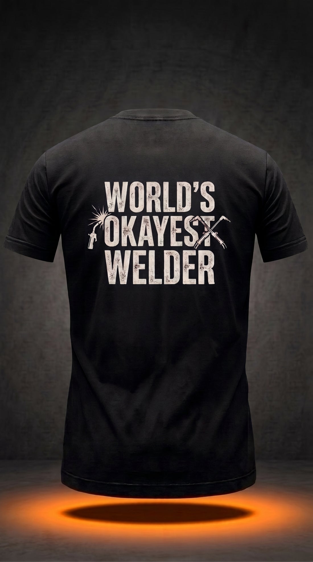 World's Okayest Welder T-Shirt | Funny Welder Gift