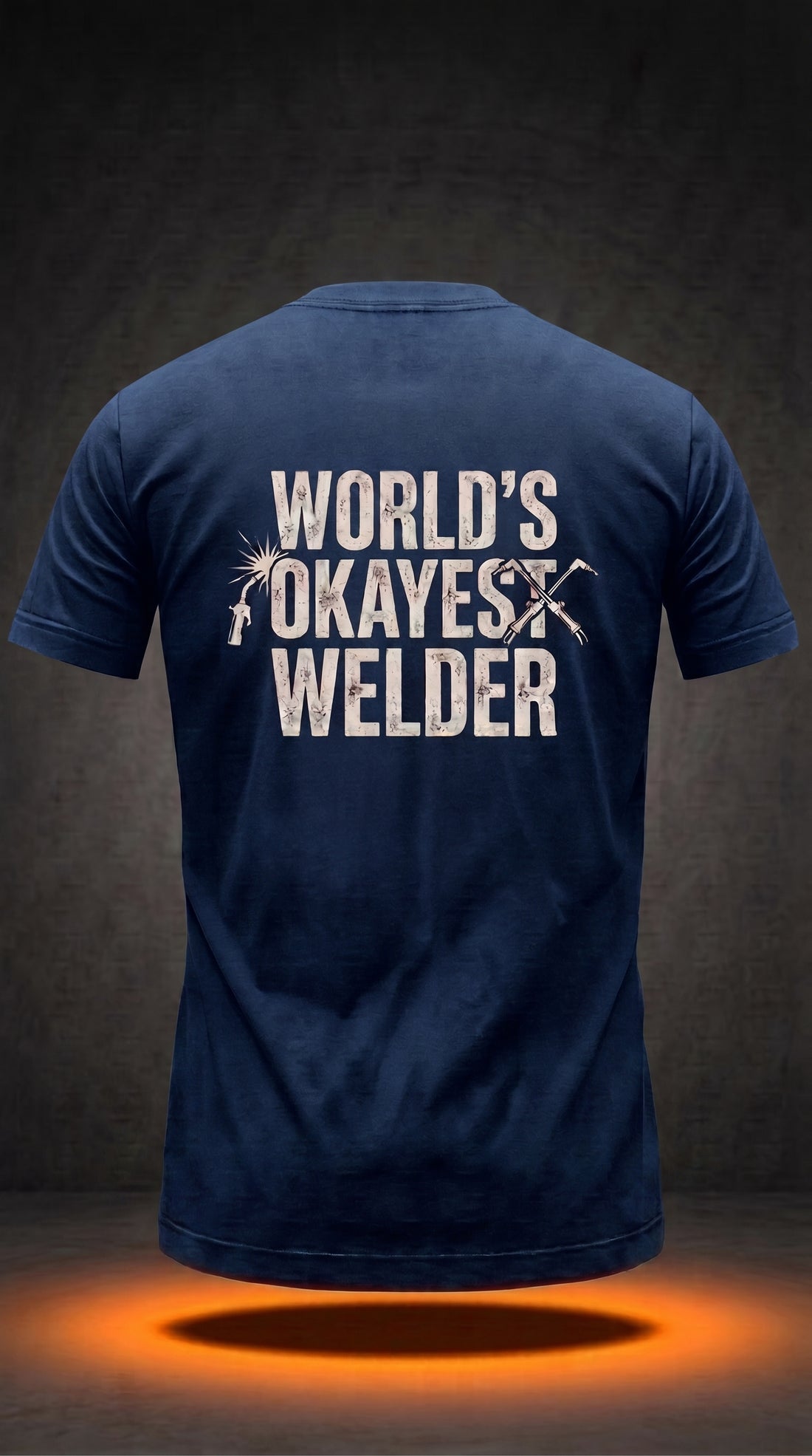 World's Okayest Welder T-Shirt | Funny Welder Gift